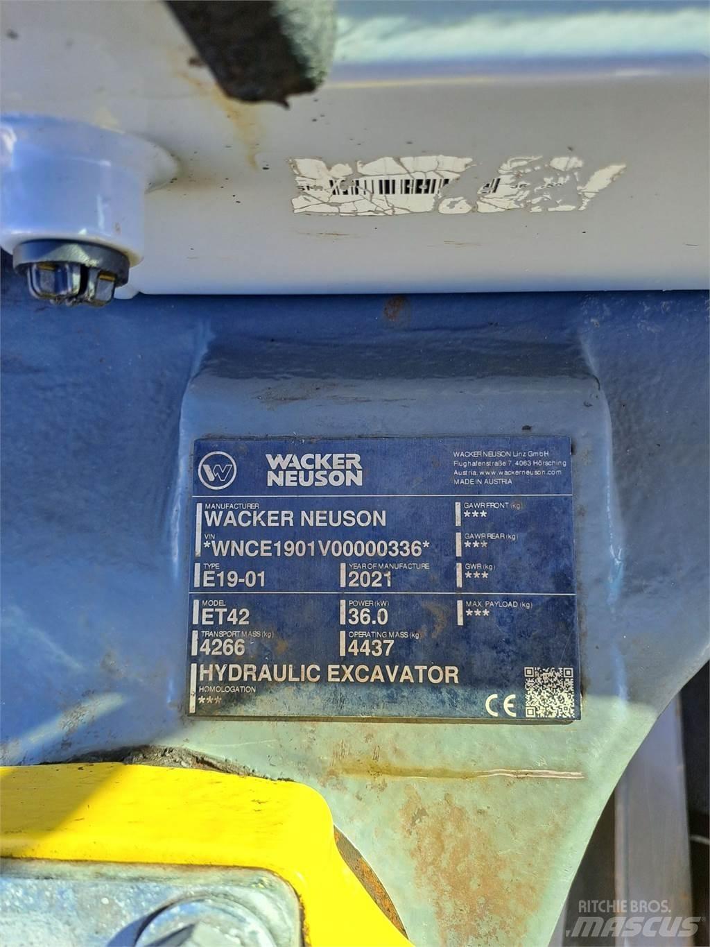 Wacker Neuson ET42 履带挖掘机