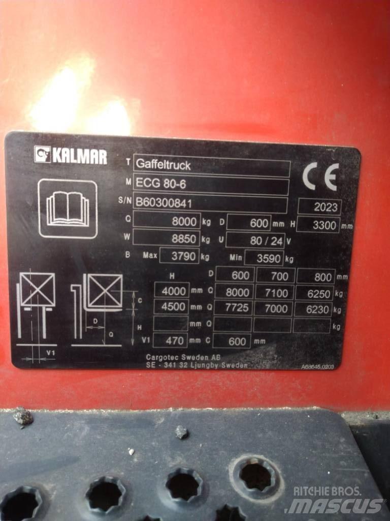 Kalmar ECG80-6 电动叉车