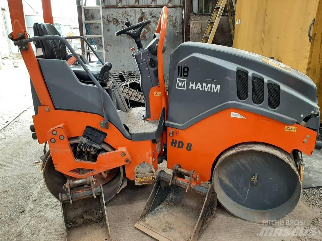 Hamm HD 8 VV 双轮压路机