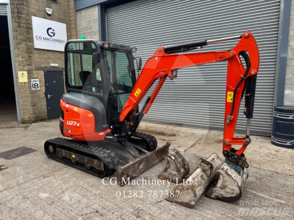 Kubota U 27-4 小型挖掘机