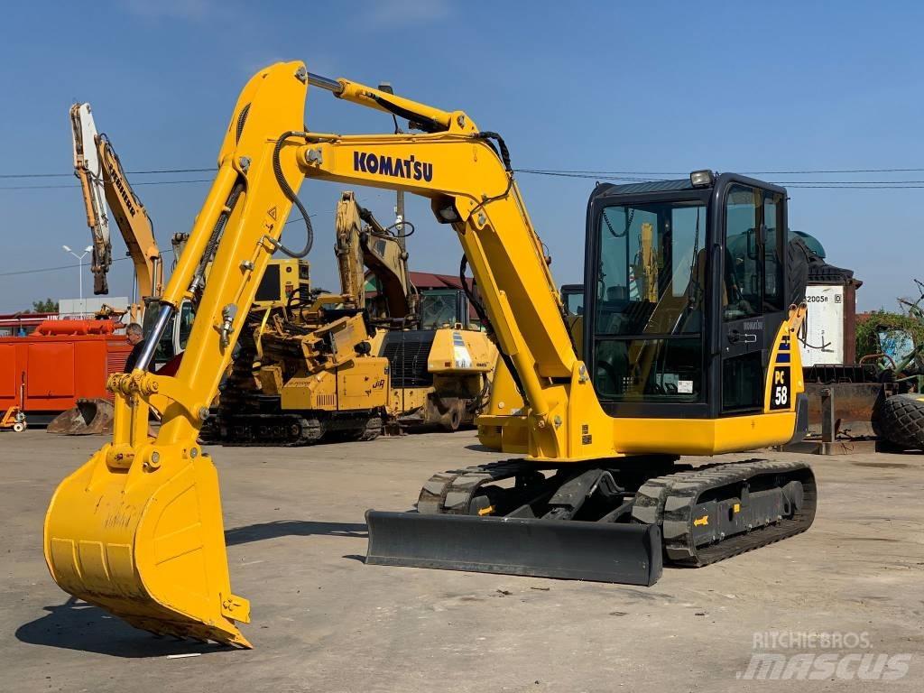 Komatsu PC58-8 小型挖掘机