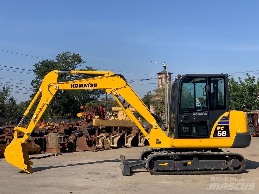 Komatsu PC58-8 小型挖掘机