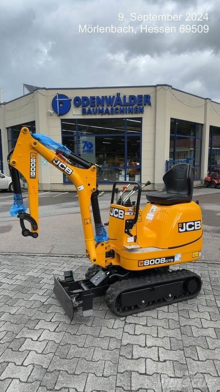 JCB 8008CTS 小型挖掘机