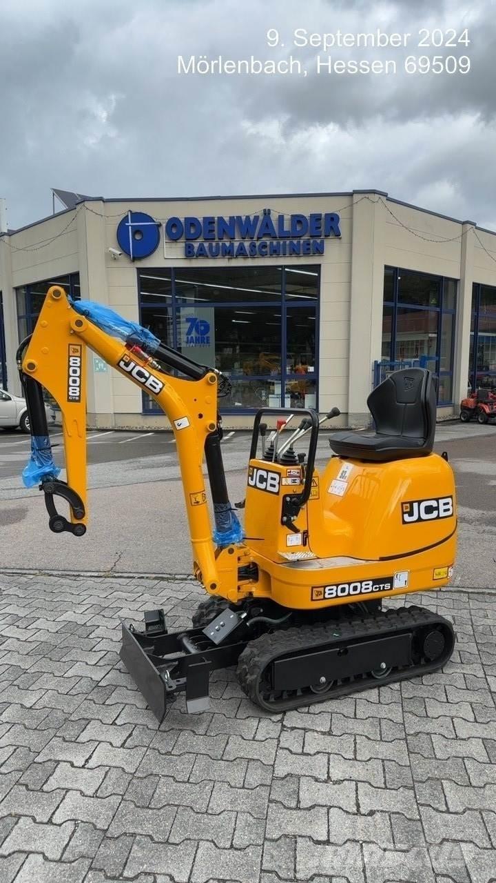 JCB 8008CTS 小型挖掘机