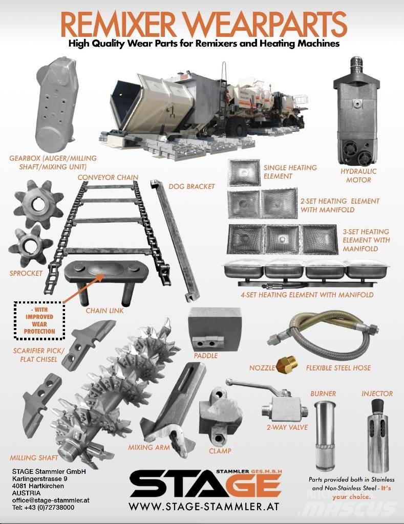 Wirtgen RX4500 沥青设备配件
