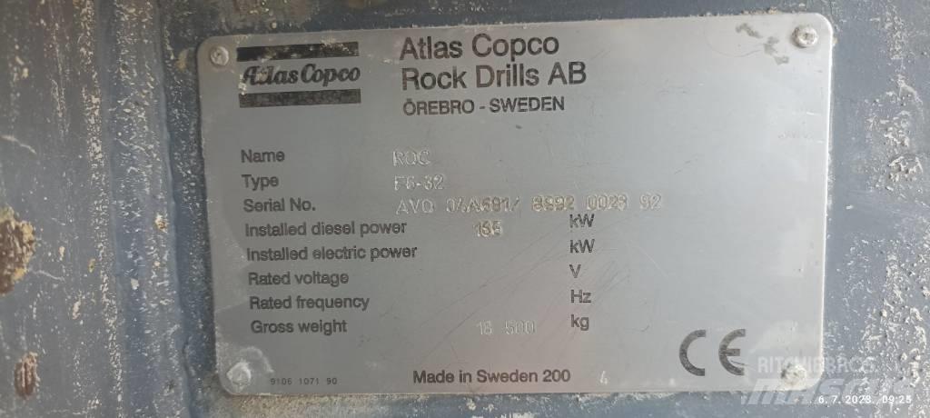 Atlas Copco F6 钻孔机