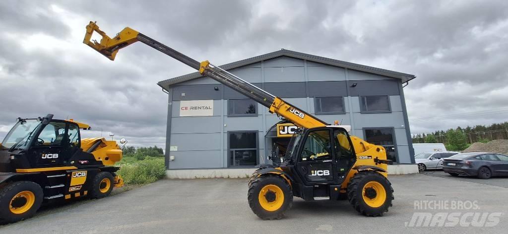 JCB 535-95 伸缩臂叉装车|叉装车