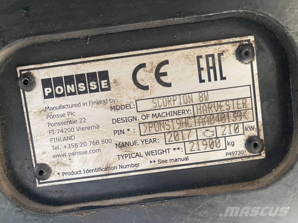 Ponsse Scorpion 收割机
