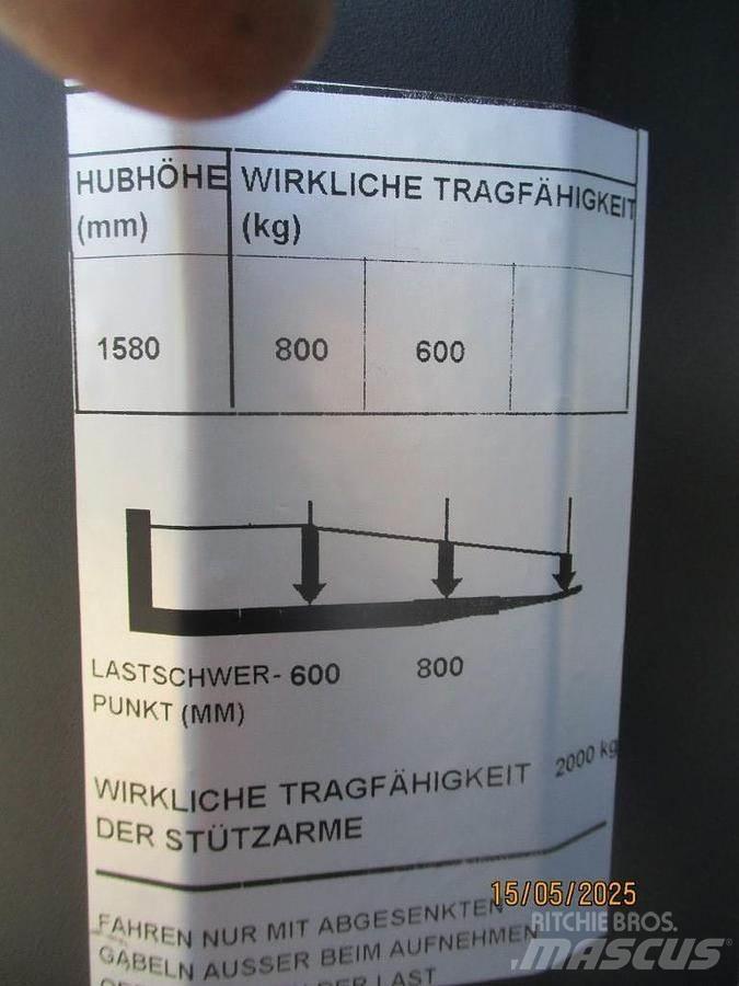 BT SWE 080L 手推堆垛车