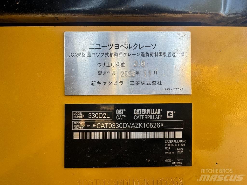 CAT 330D2L 履带挖掘机