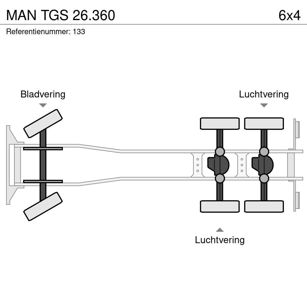MAN TGS 26.360 工程吊钩车
