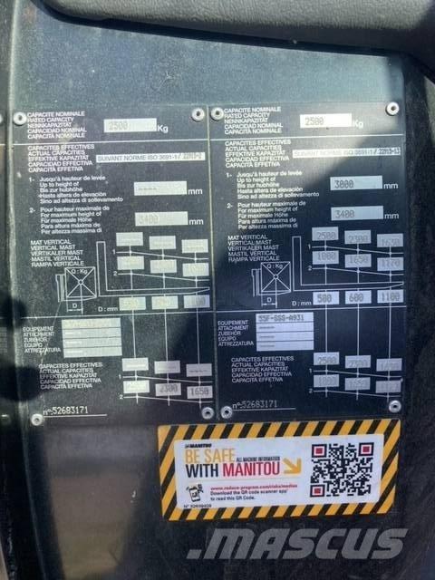 Manitou MC 25 越野叉车|叉装车