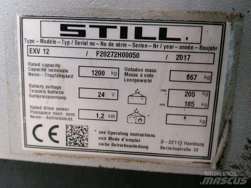 Still EXV12 手推堆垛车