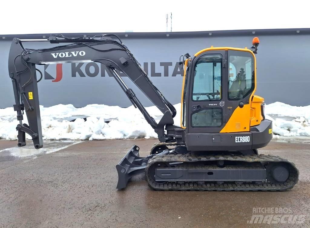 Volvo ECR88D 中型挖掘机