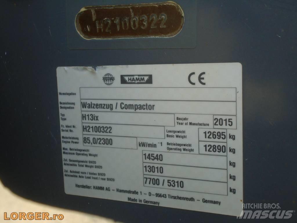 Hamm H13 i x 单轮压路机