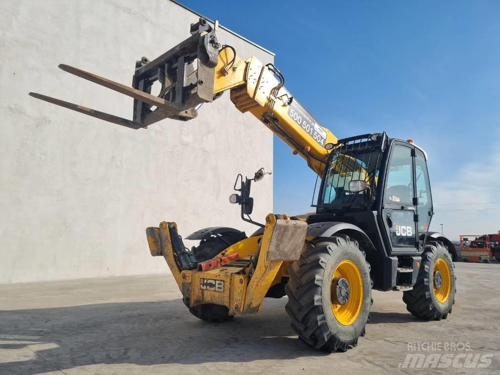 JCB 535-125 Hiviz 伸缩臂叉装车|叉装车