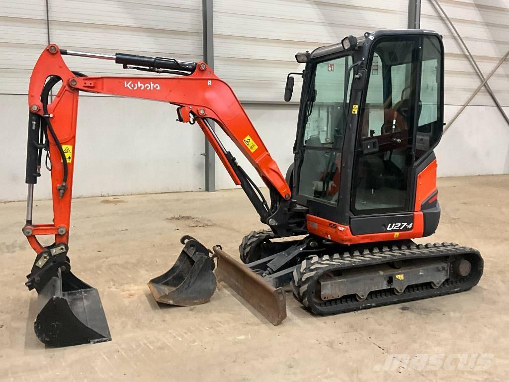 Kubota U 27-4 小型挖掘机