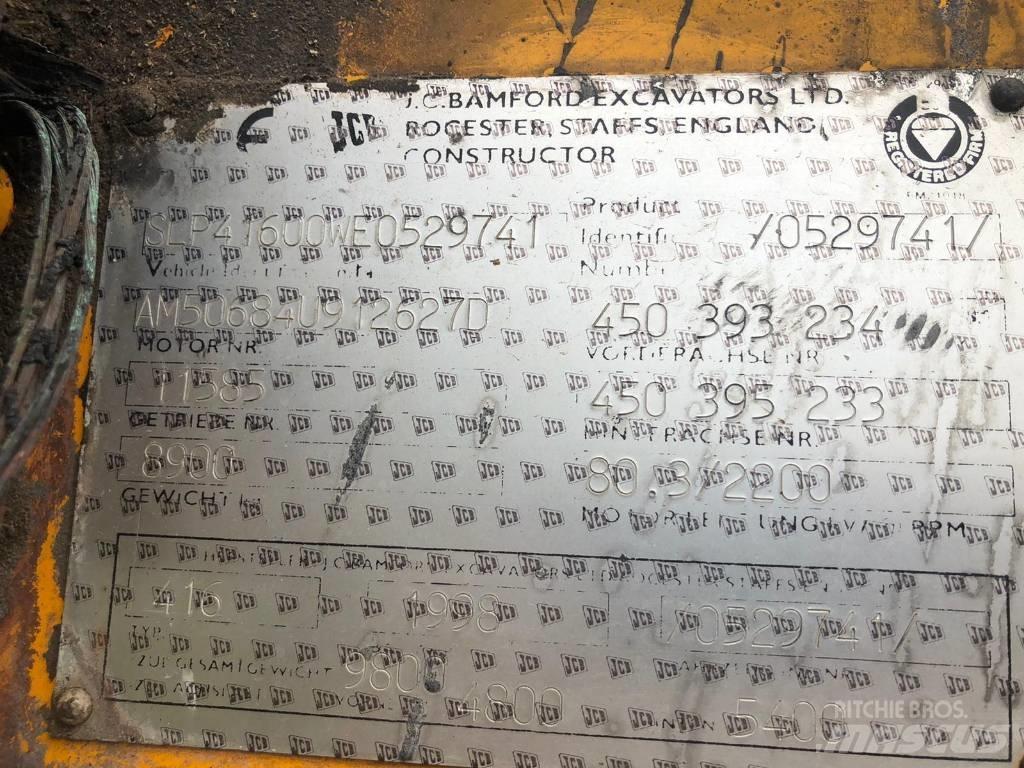 JCB 416 B FOR PARTS 轮式装载机