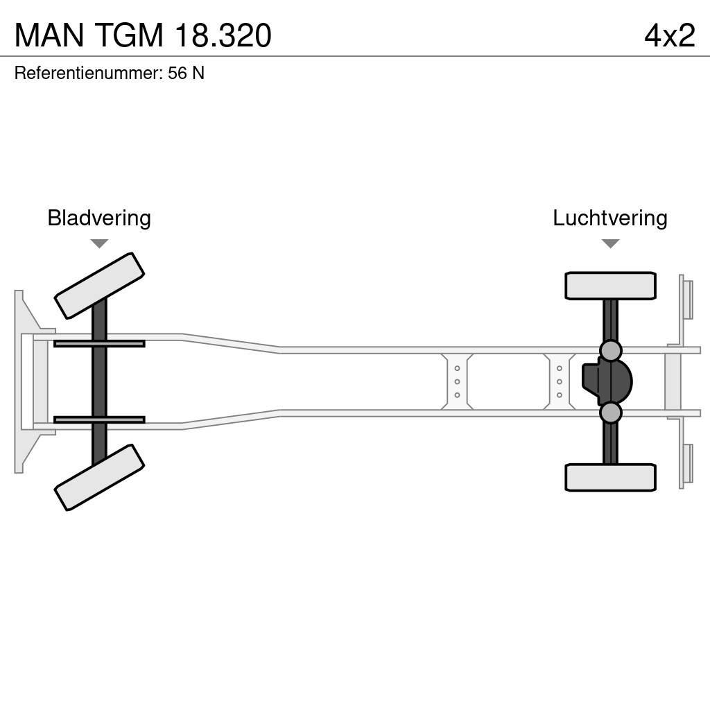 MAN TGM 18.320 工程吊钩车