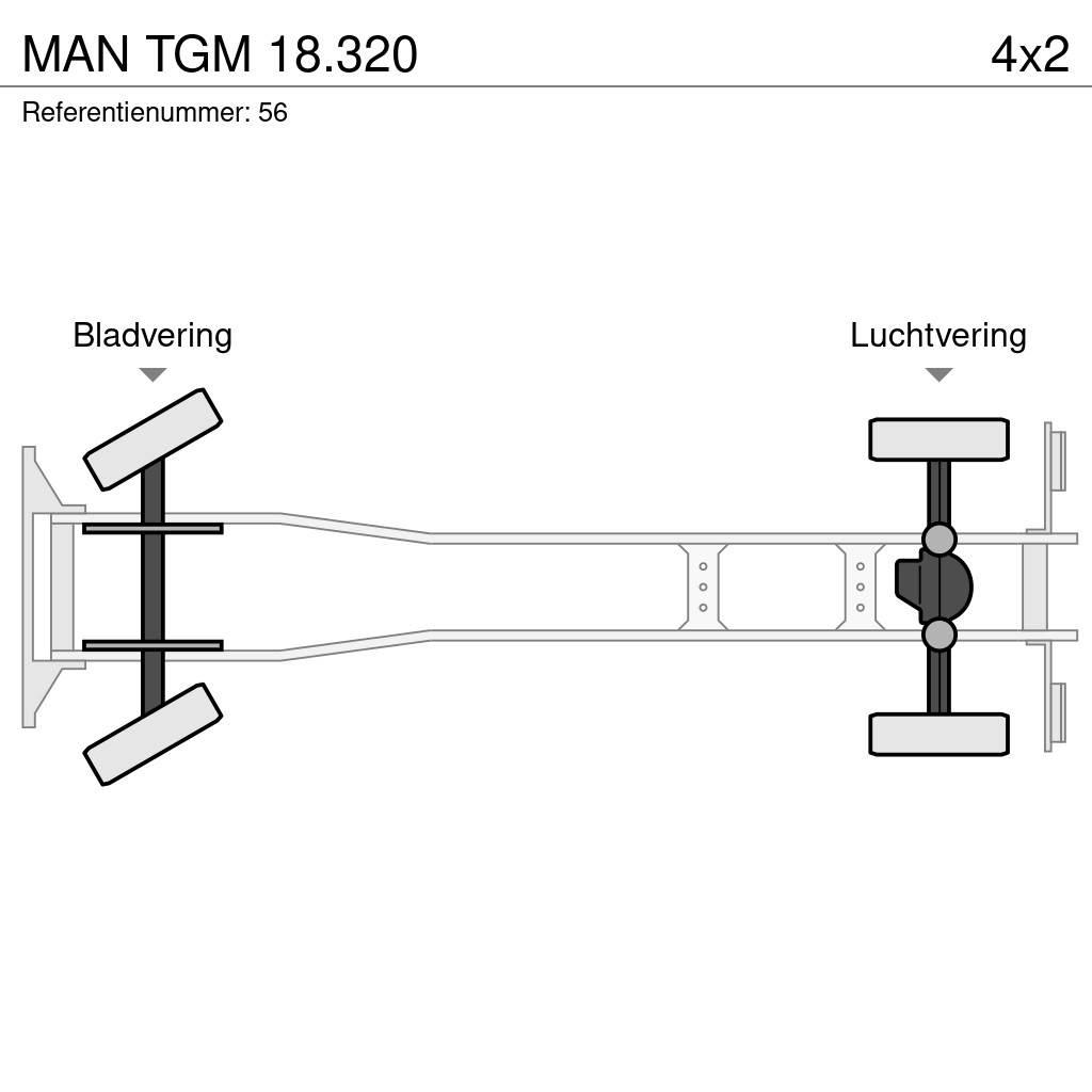 MAN TGM 18.320 工程吊钩车