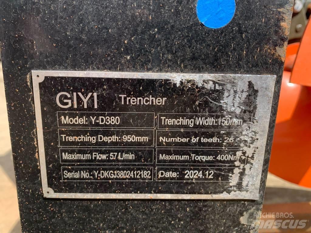  GIYI D380 TRENCHER 其他组件