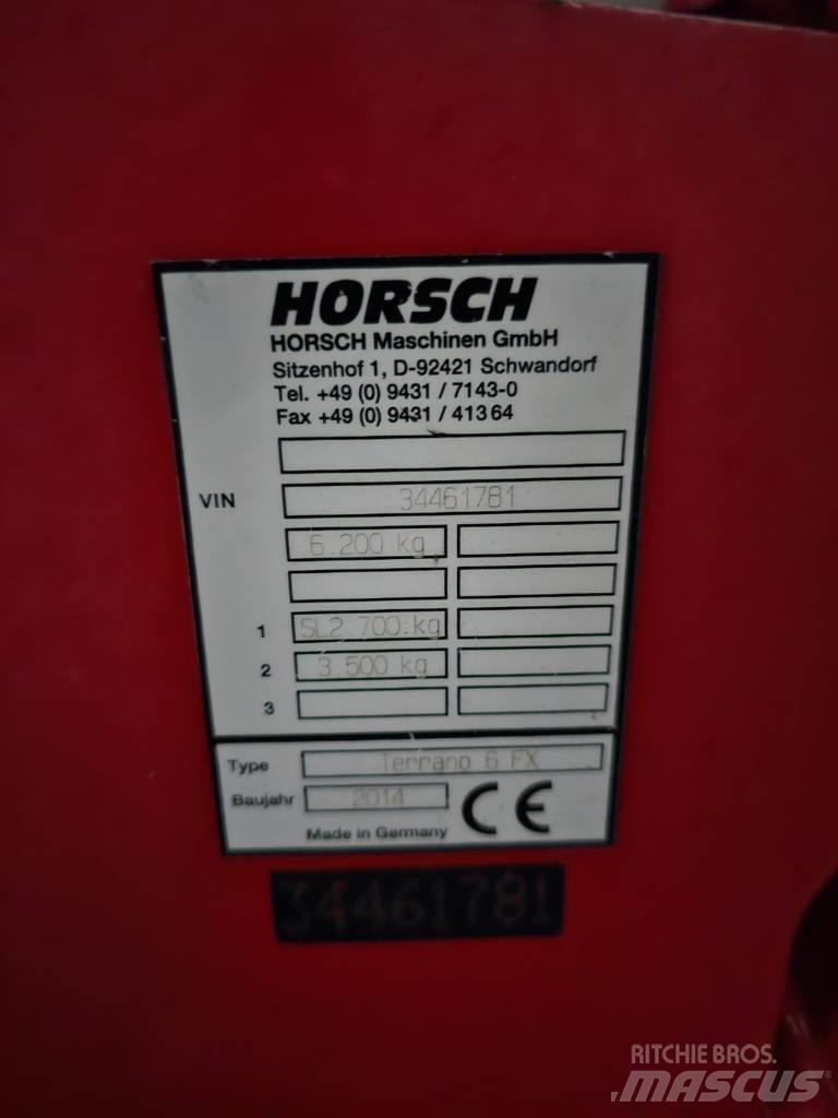 Horsch Terrano 6 FX 手扶中耕机