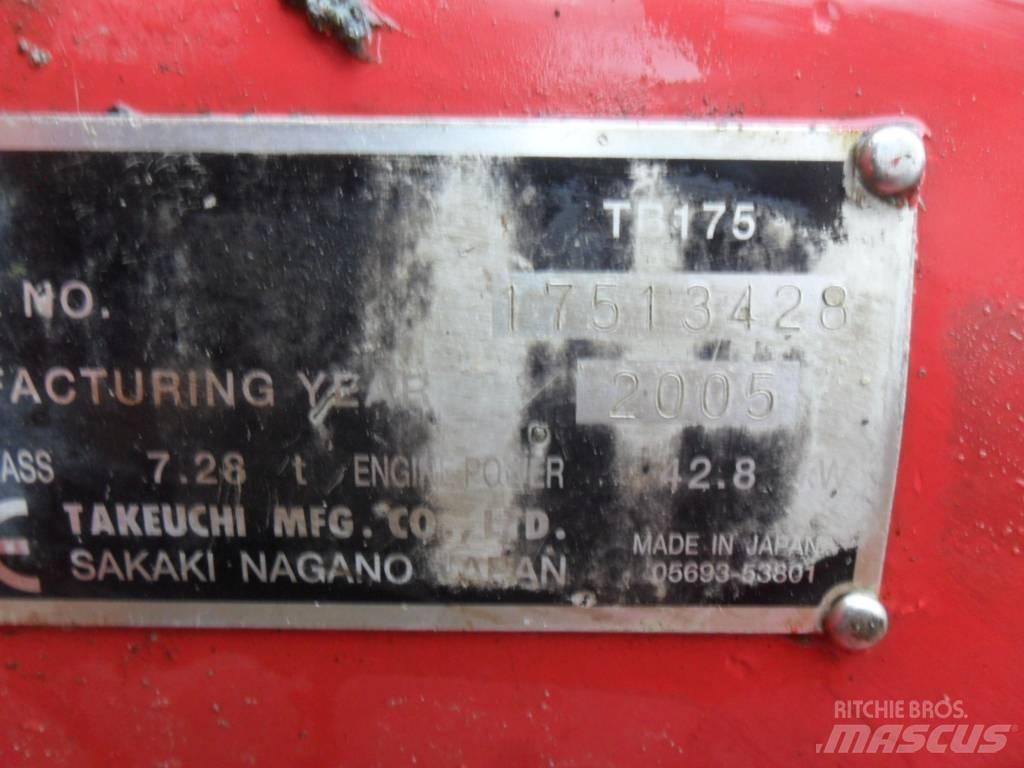 Takeuchi TB175 中型挖掘机