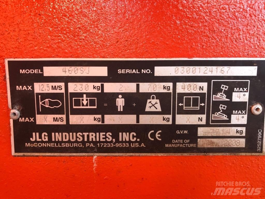 JLG 460 SJ 直臂高空工作平台