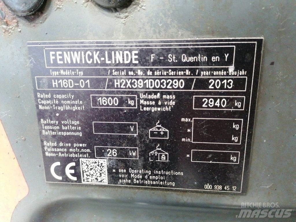 Linde H16D-01 柴油叉车