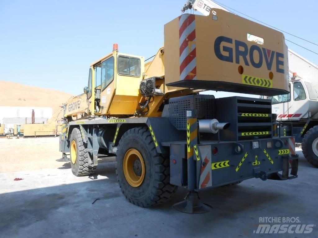 Grove RT 650 E 越野轮胎起重机︳越野吊︳越野起重机︳移动式起重机