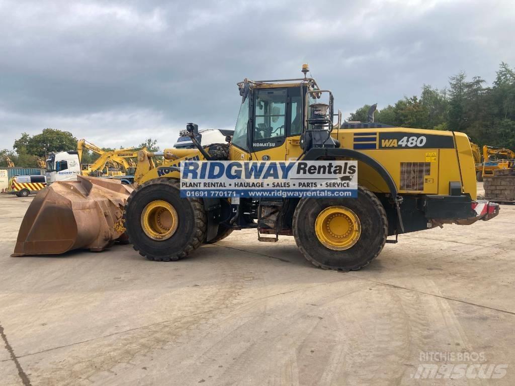 Komatsu wa480-8 轮式装载机