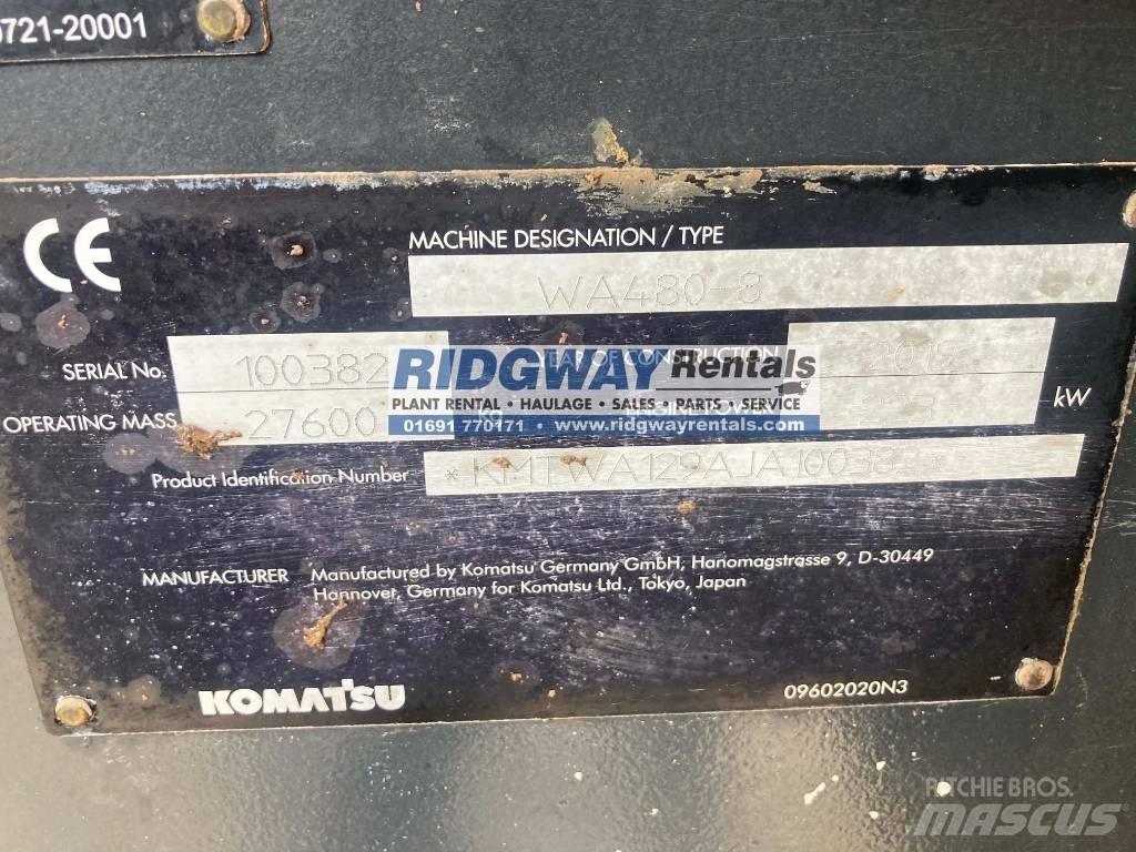 Komatsu wa480-8 轮式装载机