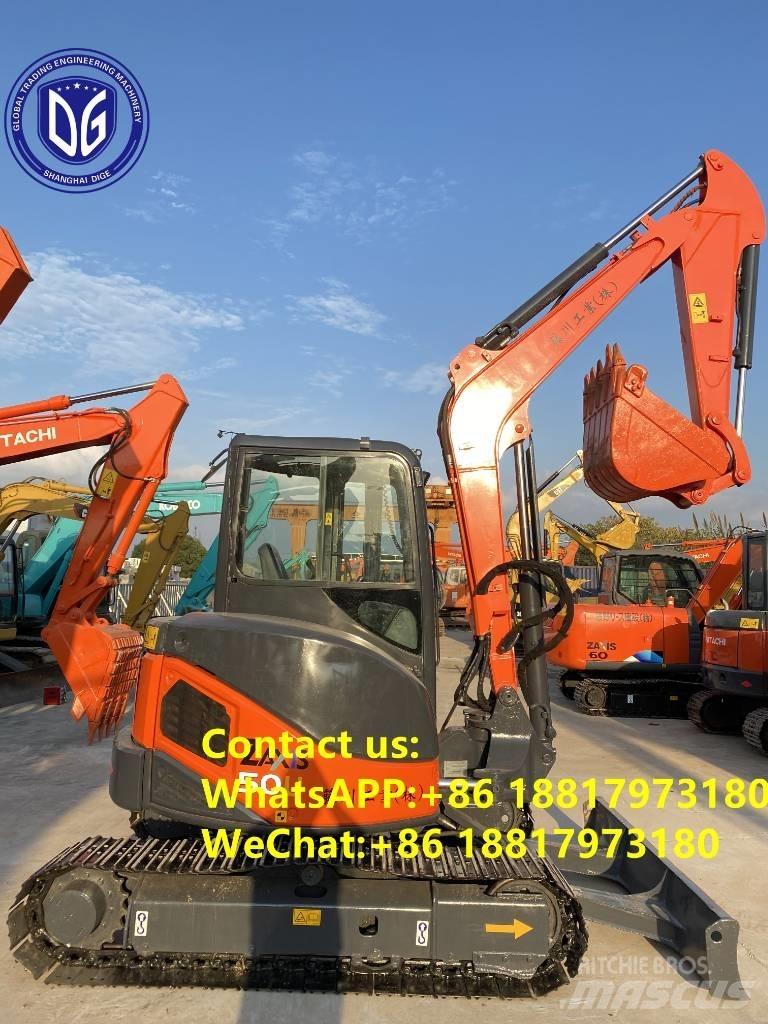 Hitachi ZX 50 U 小型挖掘机