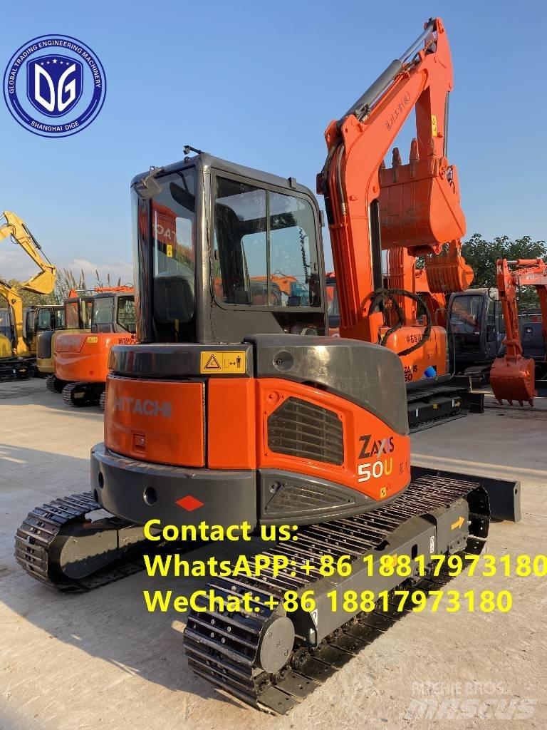 Hitachi ZX 50 U 小型挖掘机