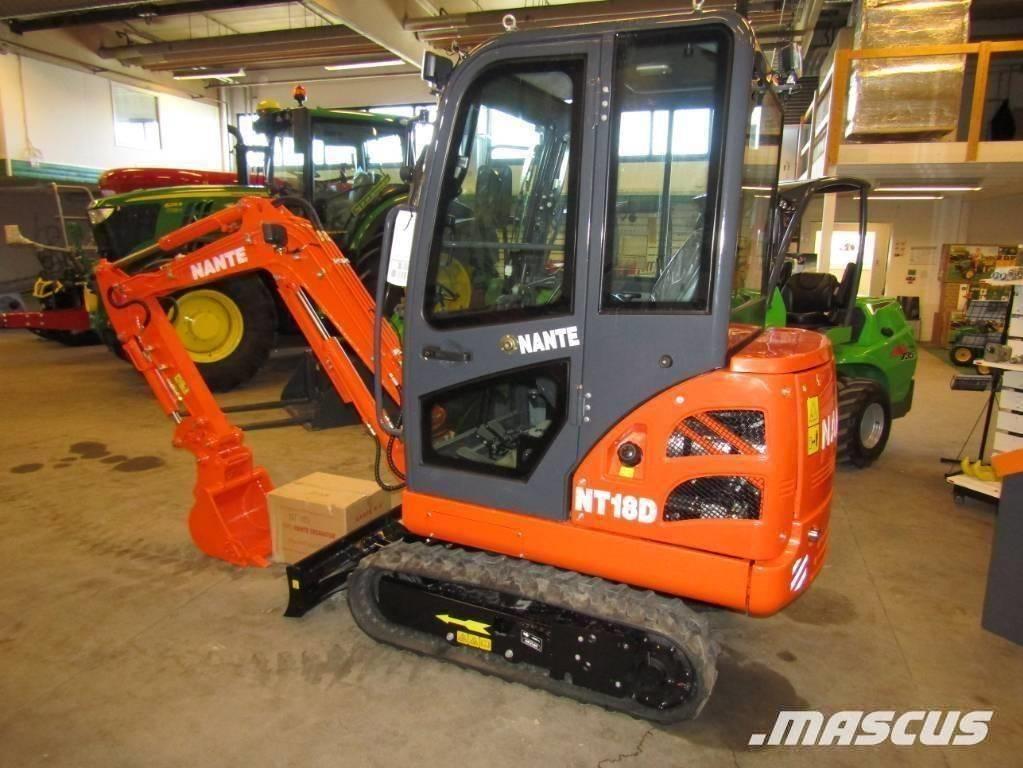 Nante NT 18 D 小型挖掘机
