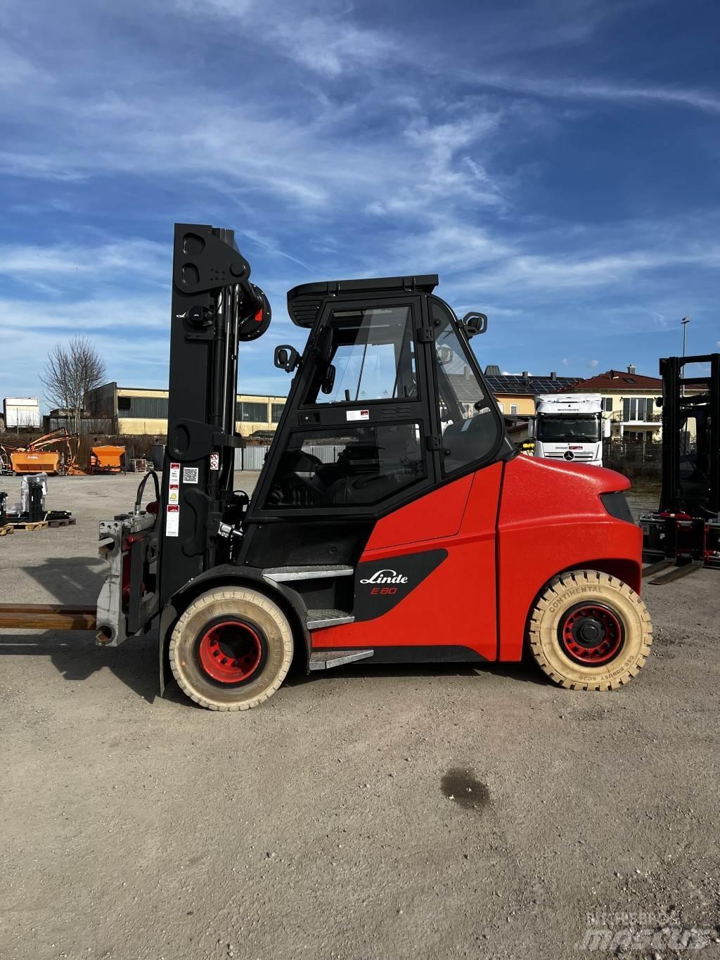 Linde E80/900 电动叉车