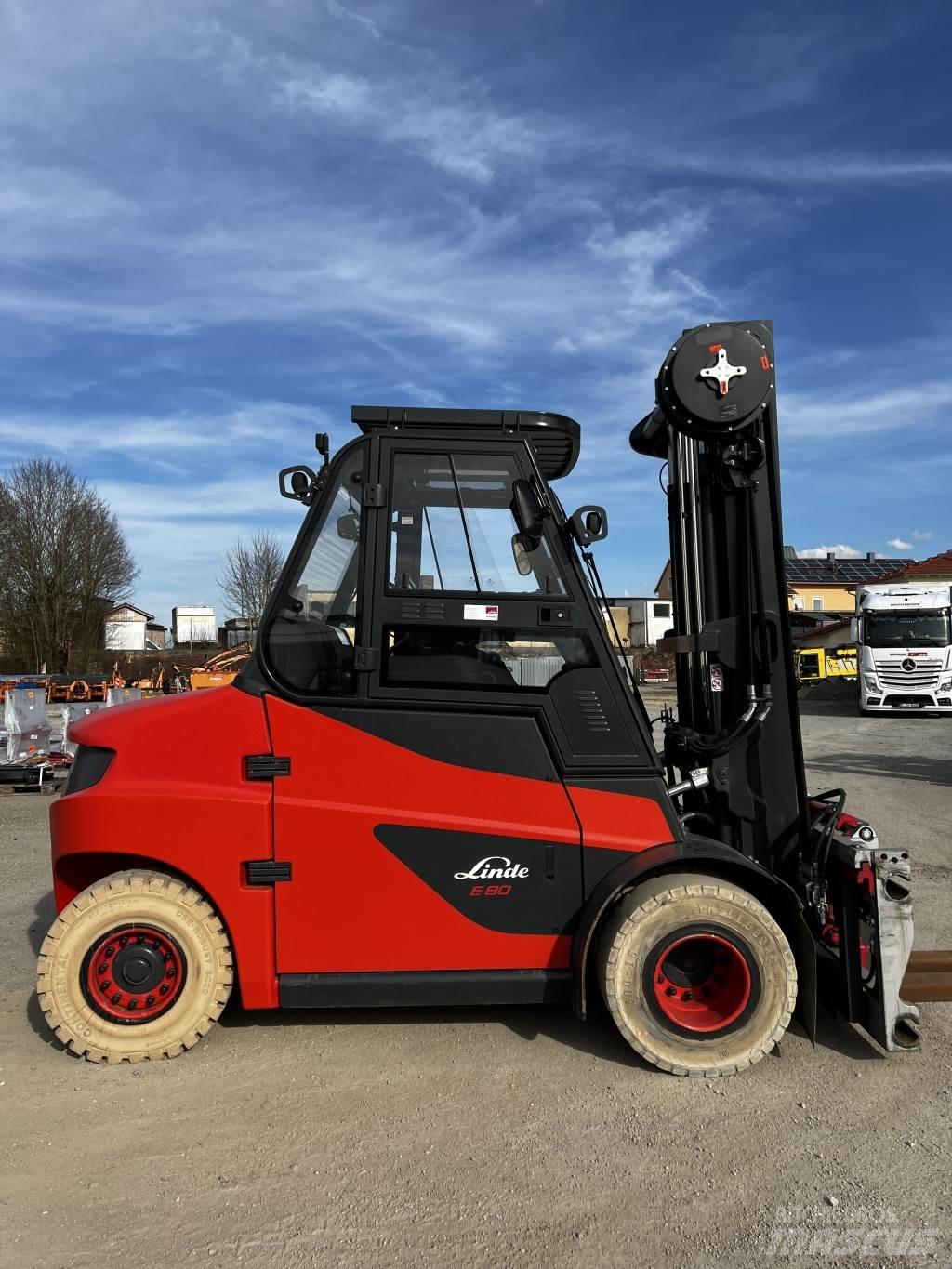 Linde E80/900 电动叉车