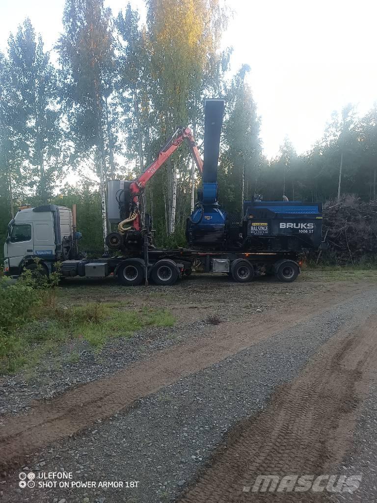 Bruks 1006 ST 木材削片机