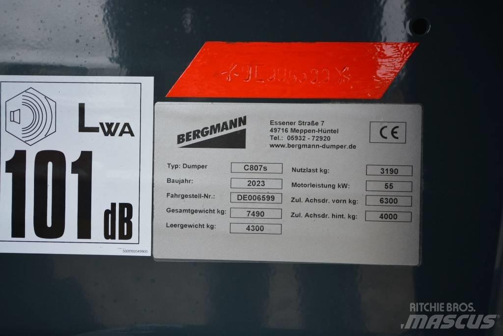 Bergmann C 807 s 铰接式自卸车