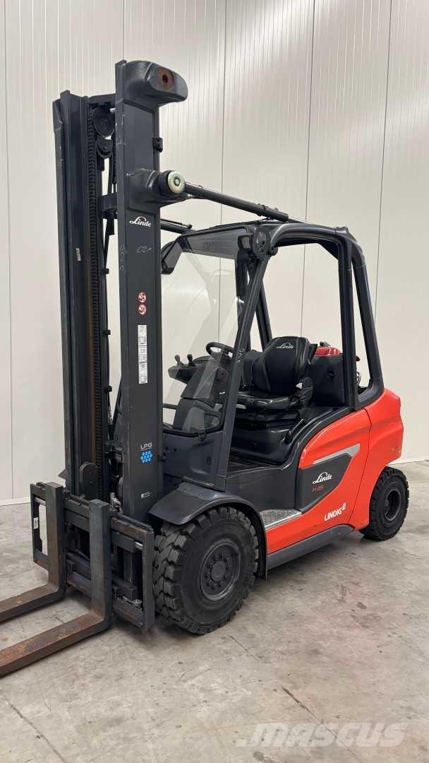 Linde H35T 天然气叉车