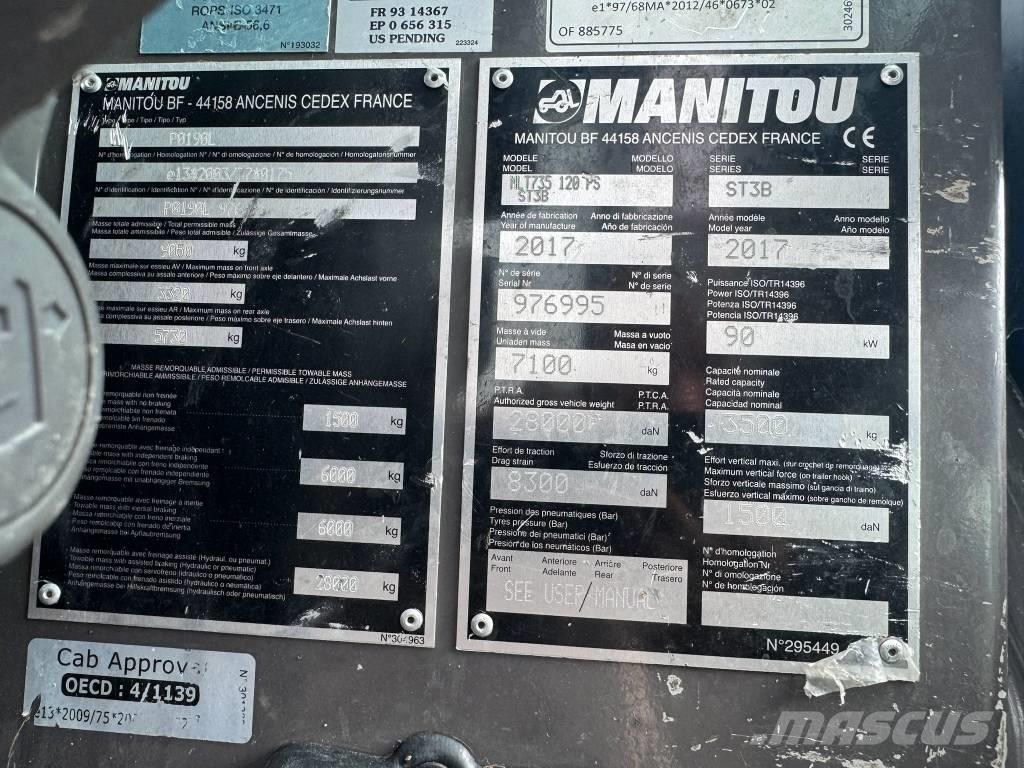 Manitou MLT 735-120 电动叉车