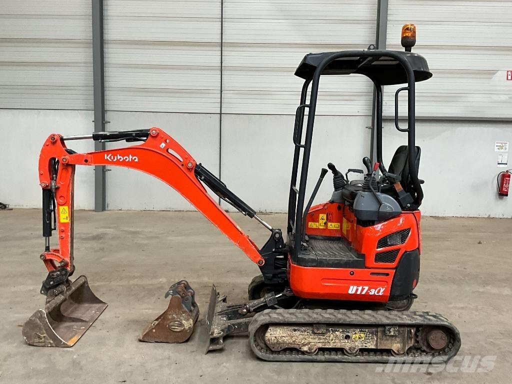 Kubota U 17-3 A 小型挖掘机