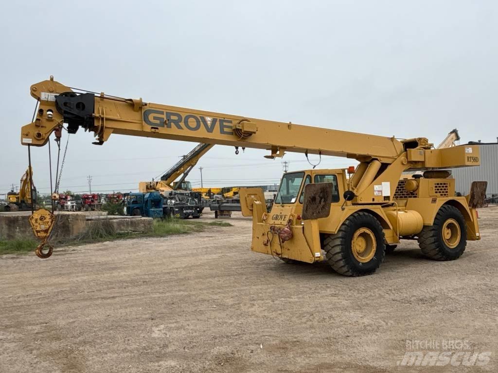 Grove RT 58 D 越野轮胎起重机︳越野吊︳越野起重机︳移动式起重机