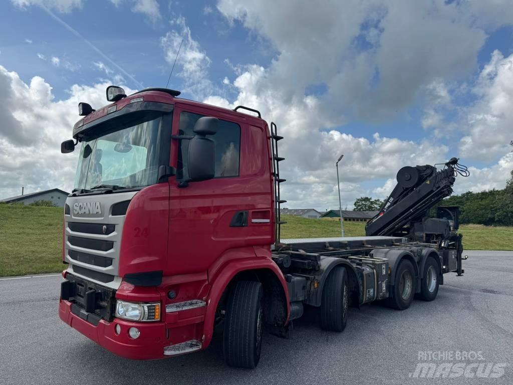 Scania R 490 起重车