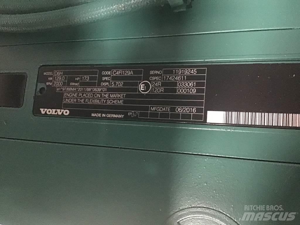 Volvo D6H NEW 发动机