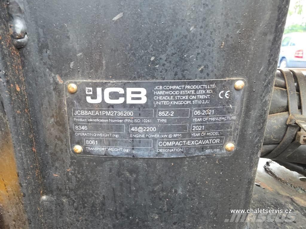 JCB 85 Z-2 中型挖掘机