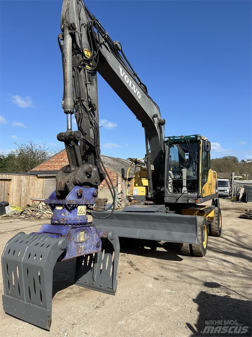  Excavator Volvo 轮式挖掘机