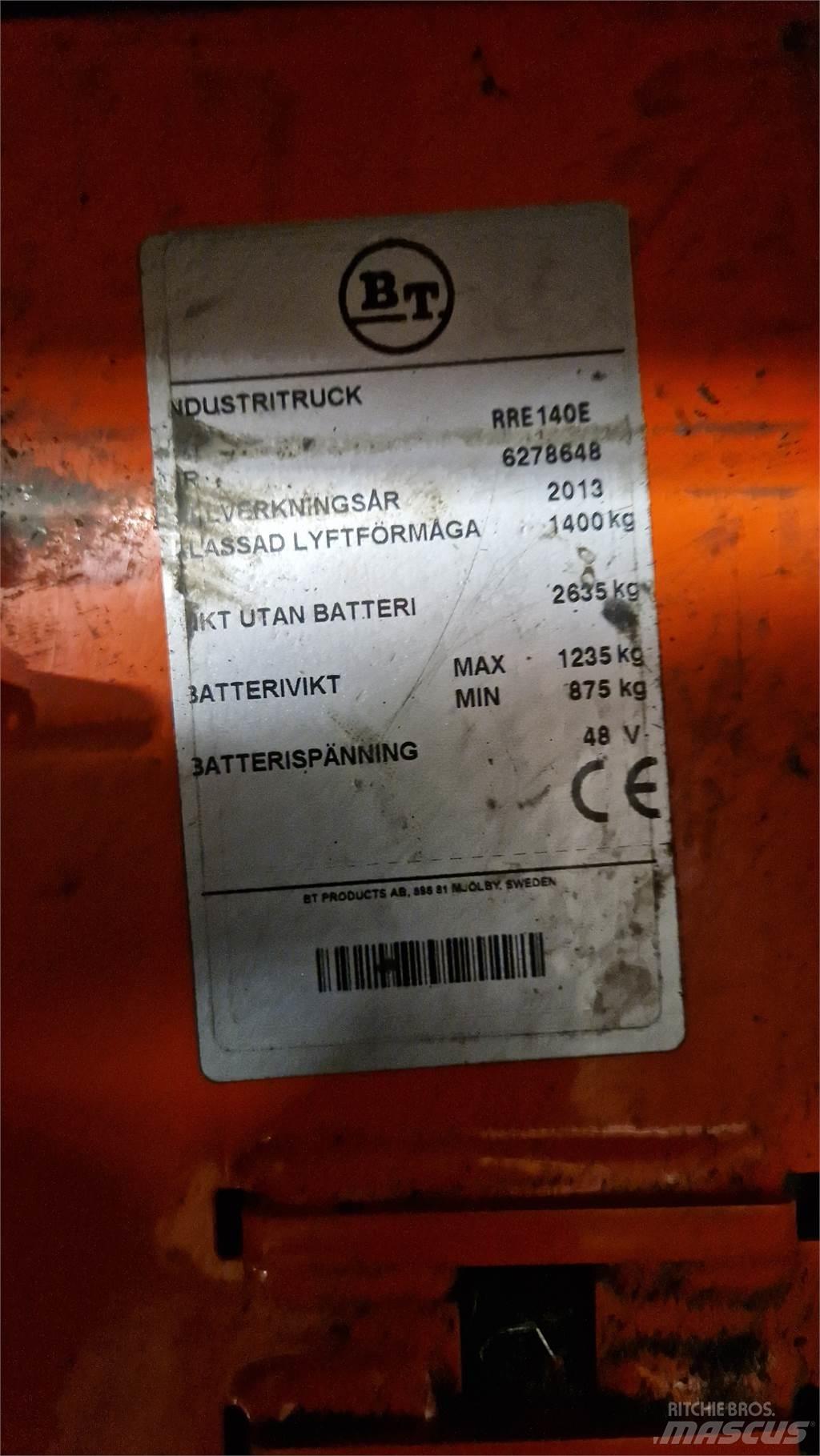 BT RRE140E 前移式叉车