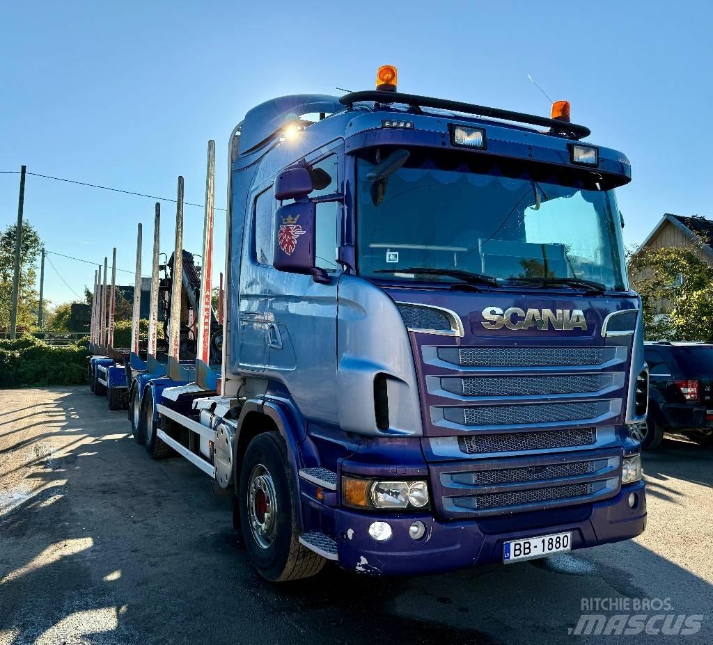 Scania R 500 木材运输车