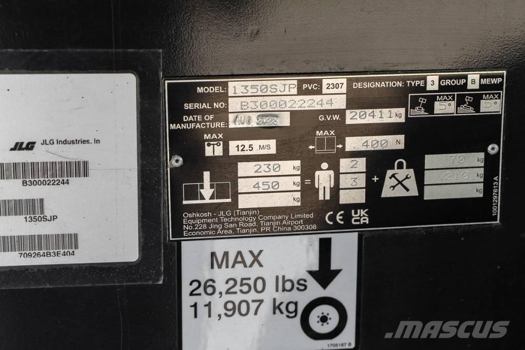 JLG 1350 SJP 直臂高空工作平台